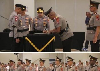 Polda Papua Barat Daya Gelar Sertijab Sejumlah Pejabat Utama