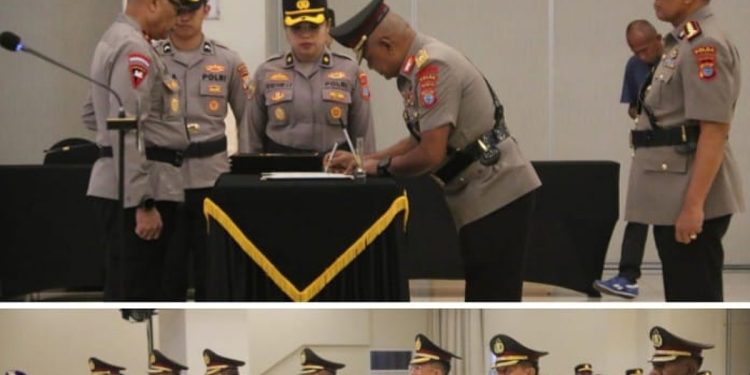 Polda Papua Barat Daya Gelar Sertijab Sejumlah Pejabat Utama