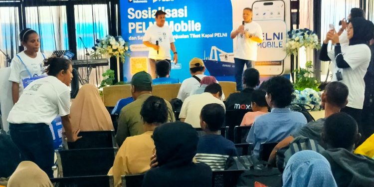 Sosialisasi Pelni Mobile, Beli Tiket Kapal Kini Cukup Lewat Ponsel