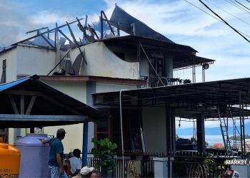 Jalan Sempit dan Pagar Tinggi Hambat Pemadaman Kebakaran di Amban