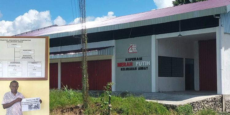 Pembangunan Gedung KDMP di Anday Capai 90 Persen