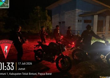 Polres Teluk Bintuni Perkuat Patroli Motor 24 , Jamin Rasa Aman Masyarakat