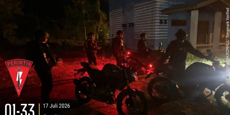 Polres Teluk Bintuni Perkuat Patroli Motor 24 , Jamin Rasa Aman Masyarakat