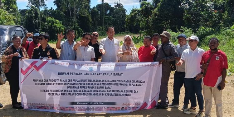 Panja DPR Papua Barat Meninjau 3 Proyek Strategis di Manokwari