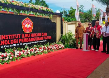 STIH Manokwari Resmi menjadi Institut Ilmu Hukum dan Teknologi Pembangunan