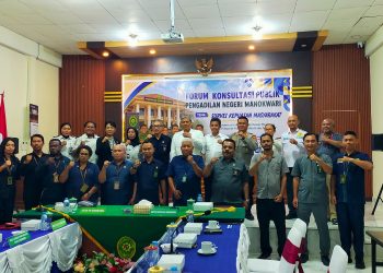 Waktu Pelaksanaan Sidang Jadi Atensi Advokat Dalam FKP di PN Manokwari
