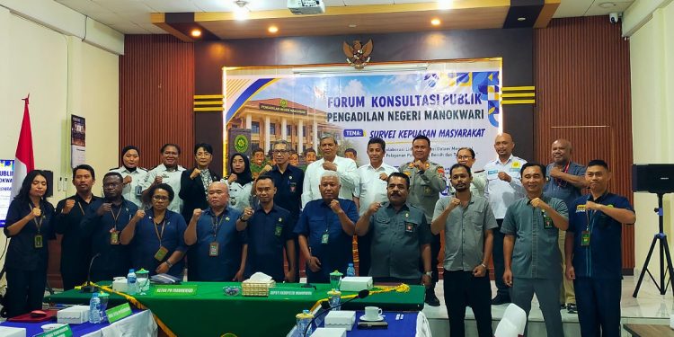Waktu Pelaksanaan Sidang Jadi Atensi Advokat Dalam FKP di PN Manokwari