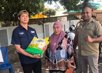 Polres Mansel Salurkan Beras SPHP Lewat Gerakan Pangan Murah