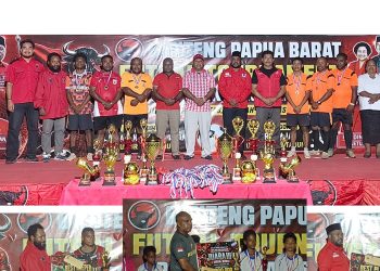 SSB Ransiki A dan Putra Nuhuwei FC Juara Turnamen Futsal PDI Perjuangan