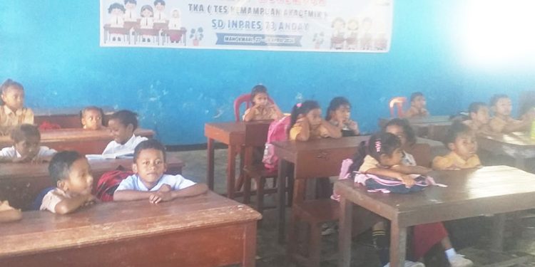 Tahun Ajaran 2026, SD Inpres 73 Anday Menerima 51 Murid Baru