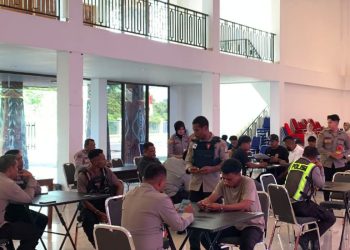 Biro SDM Polda PB Gelar Tes Psikologi dan Manajemen Stres Personel Polres Teluk Bintuni