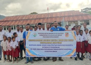 Yayasan ABS Bersama Waket I DPRK Pegaf Komitmen Tingkatkan Akses Pendidikan di Distrik Hingk