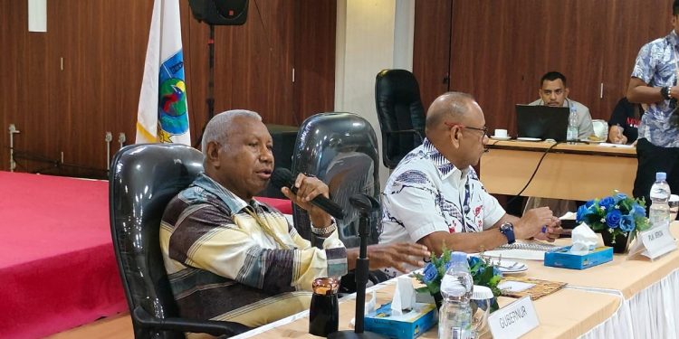 Masyarakat Adat Palang Pipa PT SDIC Papua Cement Tuntut Ganti Rugi Rp50 Miliar, Gubernur Bentuk Tim Terpadu