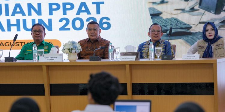 Buka Ujian PPAT 2026, Wamen Ossy: Memastikan Layanan Pertanahan dari PPAT yang Kompeten, Profesional dan Berintegritas