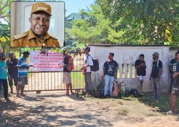 Selesaikan Asrama Mahasiswa, Bupati Waropen Fransiscus X. Mote akan Segera ke Manokwari