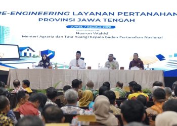 Menteri Nusron Ajak BPKAD dan IPPAT Se-Jateng Perkuat Sinergi Wujudkan Transformasi Layanan Pertanahan