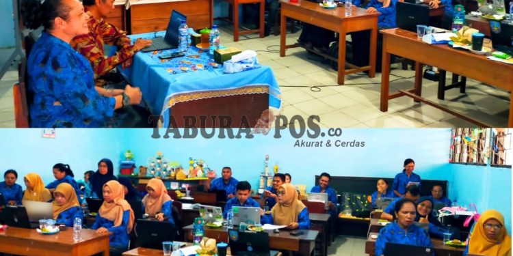 SDN 05 Sanggeng Tingkatkan Kompetensi Guru Melalui Workshop Penyusunan RPM