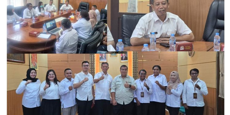 Kabid Survei dan Pemetaan Kanwil BPN Papua Barat Kunker Kantah Manokwari, Genjot Pembinaan Kinerja dan Solusi Layanan Pengukuran