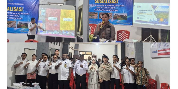 Kantah Manokwari Siap Bantu Pemda Dalam Pengadaan Tanah Skala Kecil Rencana Pembangunan Alun-alun Kota