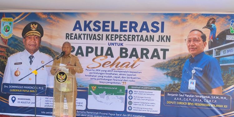Gubernur Mandacan: Pendanaan Jaminan Kesehatan Sudah Terjamin, Orang Sakit Tidak Perlu Buat Proposal