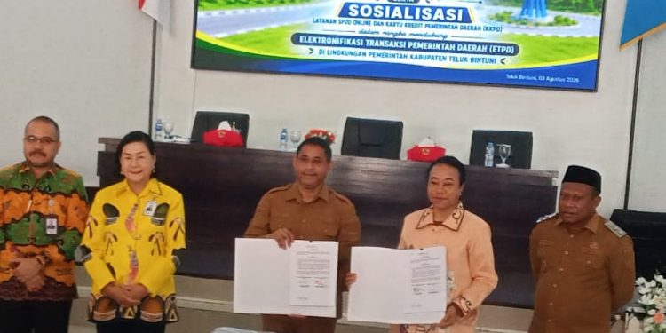 Pemkab Teluk Bintuni dan Bank Papua Kerja Sama Digitalisasi Pajak Daerah