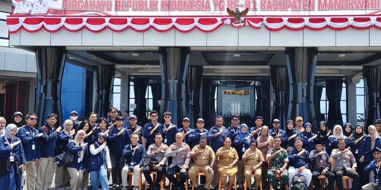 Terima Tim Ekspedisi Patriot ITS, Pemkab Mansel Siap Dukung Pengabdian Selama Empat Bulan