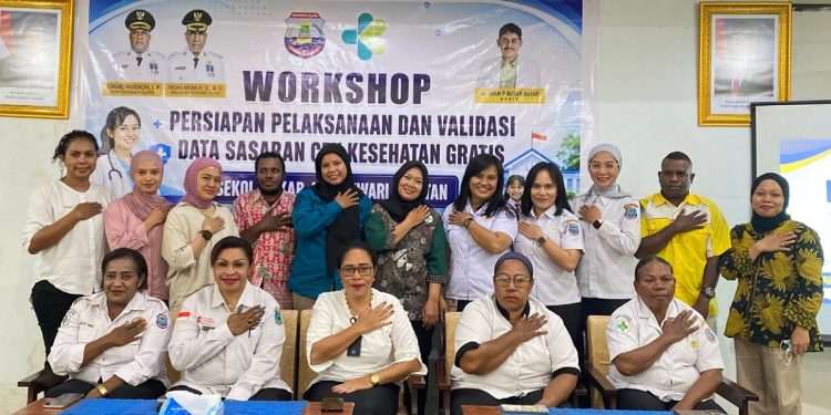 Dinas Kesehatan Mansel Gelar Validasi Data Sasaran Cek Kesehatan Gratis di Sekolah
