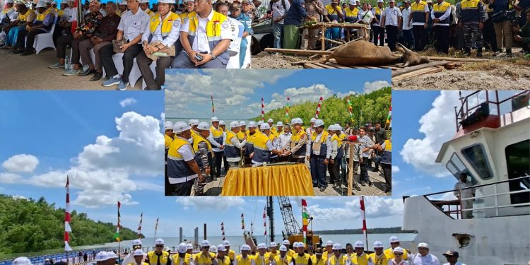 Ground Breaking Pembangunan Pelabuhan Babo, Tonggak Baru Konektivitas dan Ekonomi Teluk Bintuni