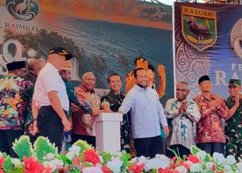 Kodam XVIII Kasuari Gelar Festival Raimuti, Pelestarian Budaya Bahari dan Kemanunggalan TNI-Rakyat