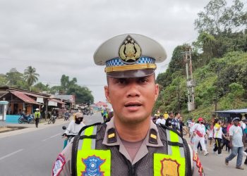 Satlantas Polres Teluk Bintuni Siap Kawal Seluruh Rangkaian HUT RI Ke-81