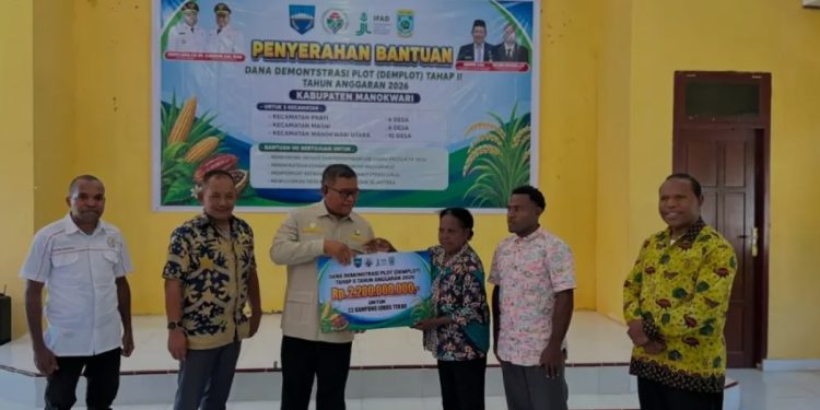 22 Kelompok Usaha di Manokwari Dapat Bantuan Modal Senilai Rp2,2 Miliar