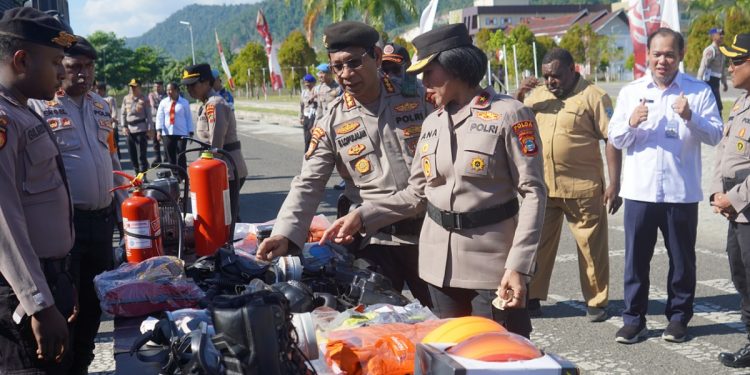 Polda Papua Barat Pastikan Personel dan Peralatan Siap Penanganan Karhutla
