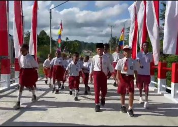 Presiden Prabowo Dijadwalkan Resmikan 8 Jembatan Merah Putih yang Dibangun Kodim 1801 Manokwari