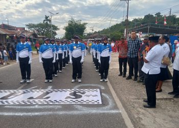 Gerak Jalan HUT RI Ke-81 Memeriahkan Bintuni, Pelajar Hingga ASN Turut Berpartisipasi