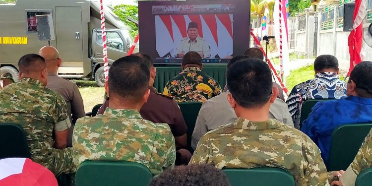Presiden Prabowo Resmikan 3.395 Jembatan Garuda dan 3.000 Titik Manunggal Air Bersih Secara Virtual