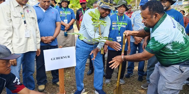 Peluncuran IRI Chapter Papua Barat Ditandai Aksi Tanam Pohon Bersama Tokoh Lintas Iman