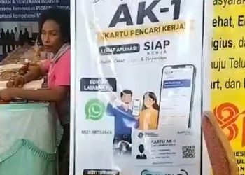 Distranaker Teluk Bintuni Luncurkan Inovasi SIAP Kerja, Pembuatan Kartu AK-1 Bisa Secara Daring