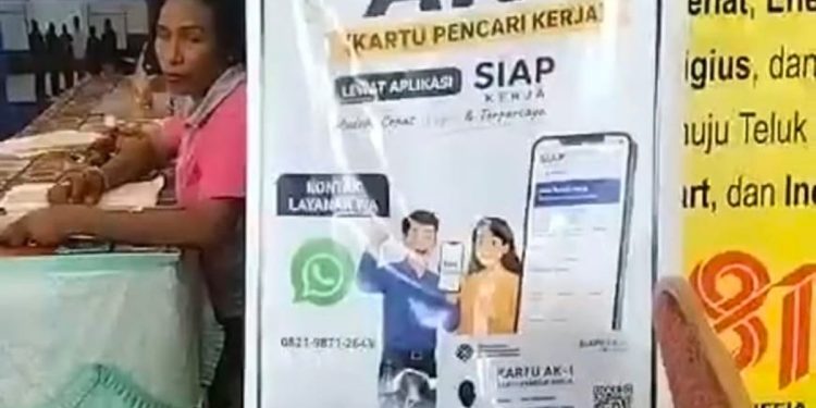 Distranaker Teluk Bintuni Luncurkan Inovasi SIAP Kerja, Pembuatan Kartu AK-1 Bisa Secara Daring