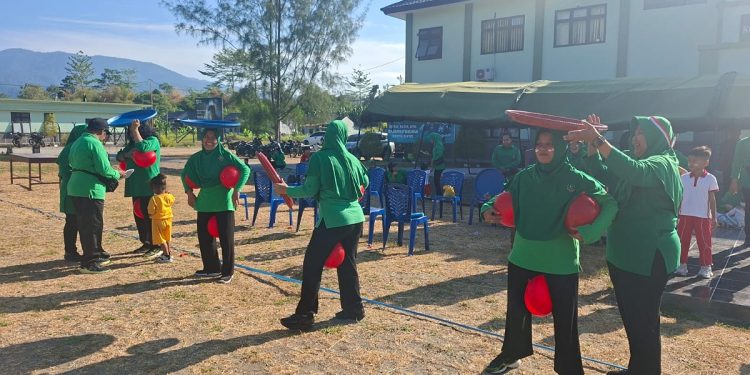 Meriahkan HUT ke-81 RI, Kodim 1808/Mansel Gelar Beragam Lomba Pererat Kebersamaan