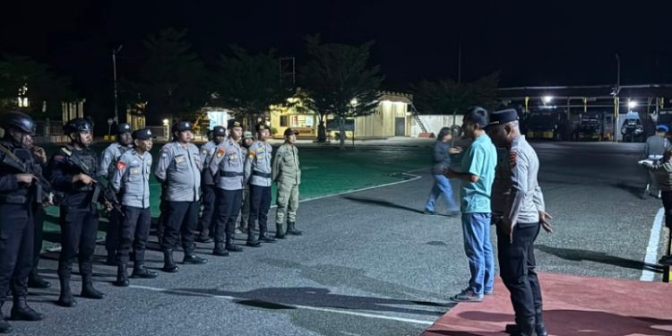 Jelang HUT ke-81 RI, Polres Teluk Bintuni Intensifkan Patroli KRYD