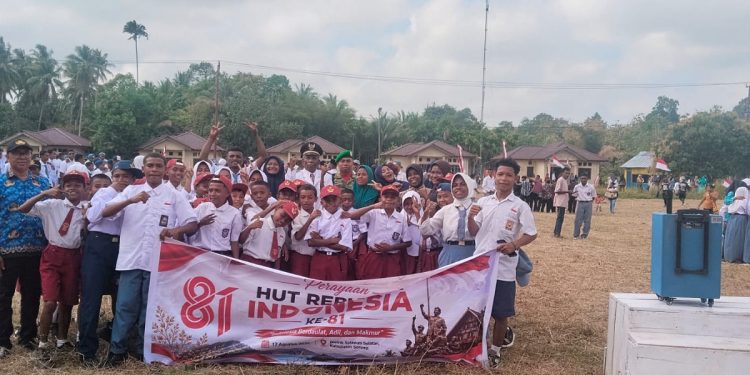 Semarak HUT ke-81 RI Terasa hingga Salawati Selatan, Warga Bersatu Rayakan Kemerdekaan