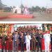 Wakil Bupati Joko Lingara Pimpin Upacara Penurunan Bendera HUT ke-81 RI
