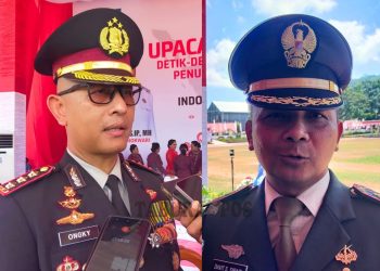 TNI–Polri Pastikan Kamtibmas Tetap Kondusif Selama Peringatan HUT ke-81 RI di Manokwari