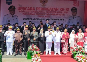 Peringati HUT ke-81 RI, Bupati Hermus Indou: Apa Pun Peran Kita, Berikan Kontribusi Nyata untuk Bangsa dan Daerah