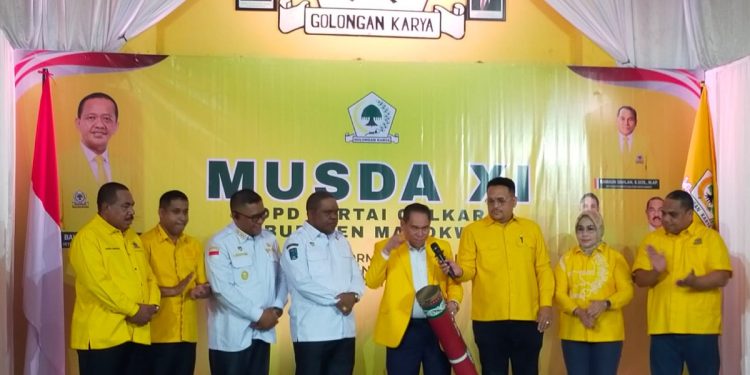 Golkar Manokwari Gelar Musda XI, Target Naik Suara dan Kursi di Pemilu 2029