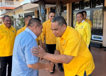 Samaun Dahlan Tiba di Manokwari, Konsolidasi Golkar Jelang Musda Se-Wilayah Manokwari Raya