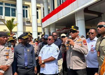 Aksi Unjuk Rasa di Maybrat Berjalan Aman, Kapolda PBD: Kasus Kekerasan Tiga Warga Akan Diusut Tuntas