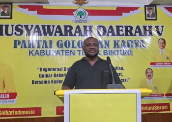 Persiapan 95 Persen, Musda V Golkar Teluk Bintuni Siap Digelar