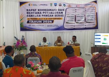 Bulog Manokwari Matangkan Penyaluran Bantuan Pangan Beras Juli–September