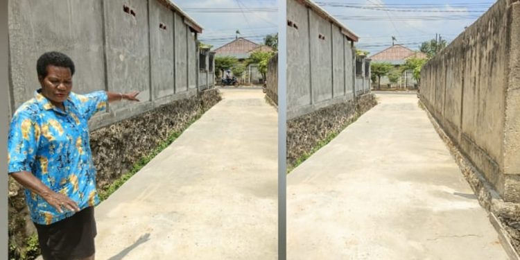 Swadaya Warga, Plh Lurah Malaingkedi Selesaikan Jalan Beton Sepanjang 50 Meter